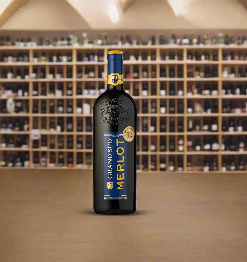 Grand Sud Merlot Dry Red Wine 1L