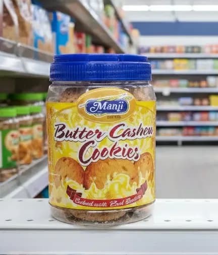 Manji Butter Cashew Cookies 450g