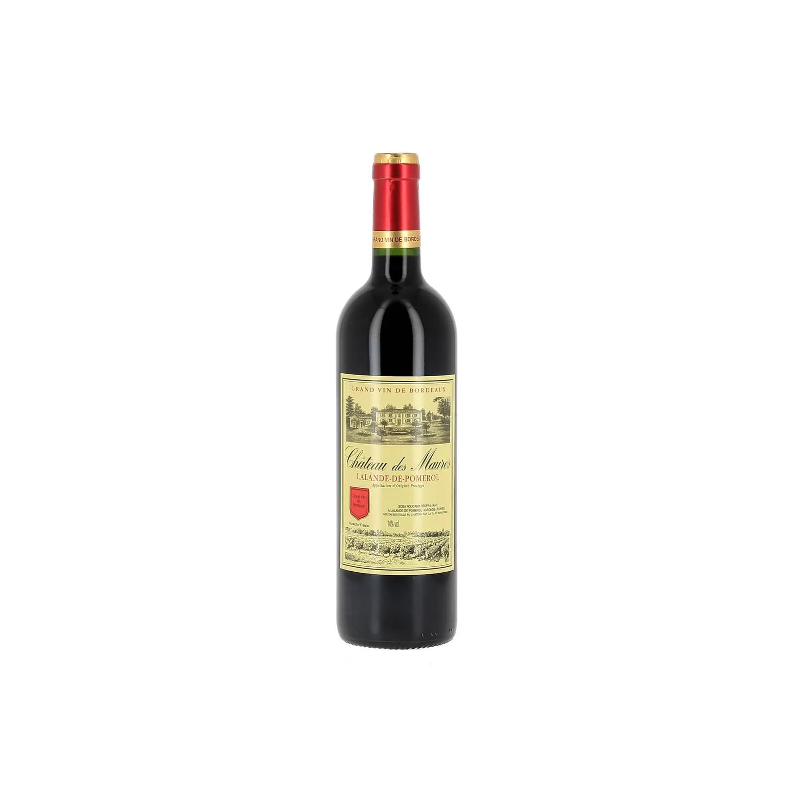 CHATEAU DES MAURES LALANDE DE POMEROL CAB SAUV MERLOT 75CL