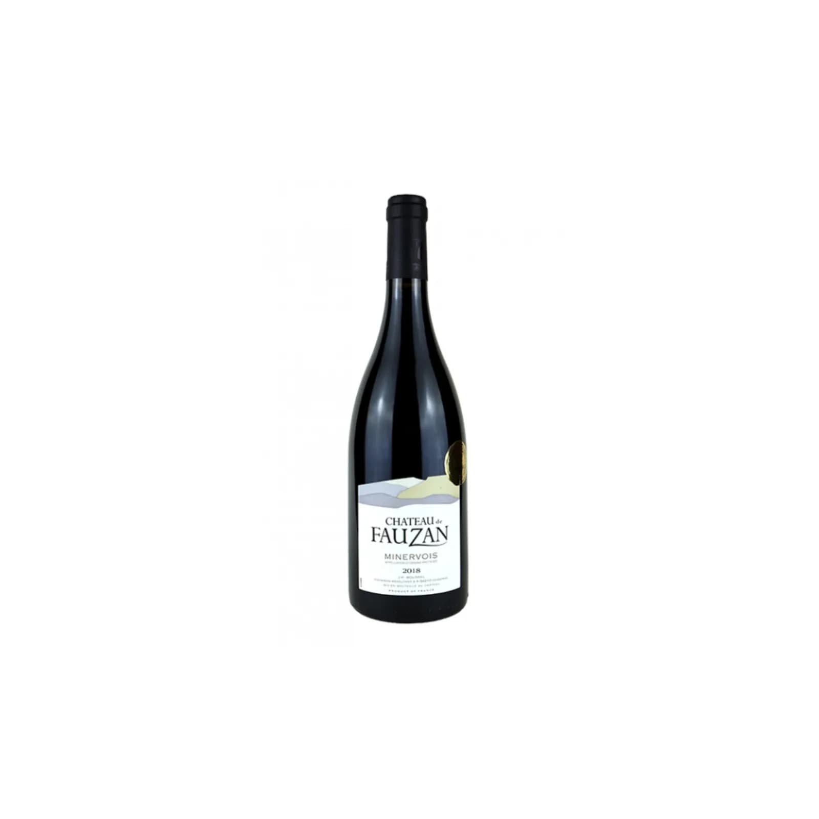 CHATEAU de FAUZAN MINERVOIS APPELLATION D'ORIGINE PROTÉGÉE 2021 VIN BIOLOGIQUE