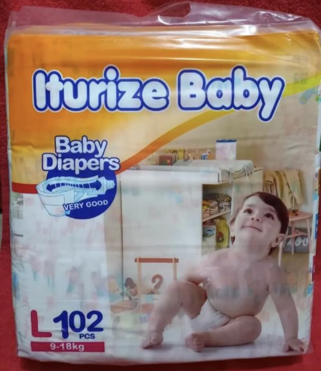Iturize baby Diaper (4)9-18 102pcs