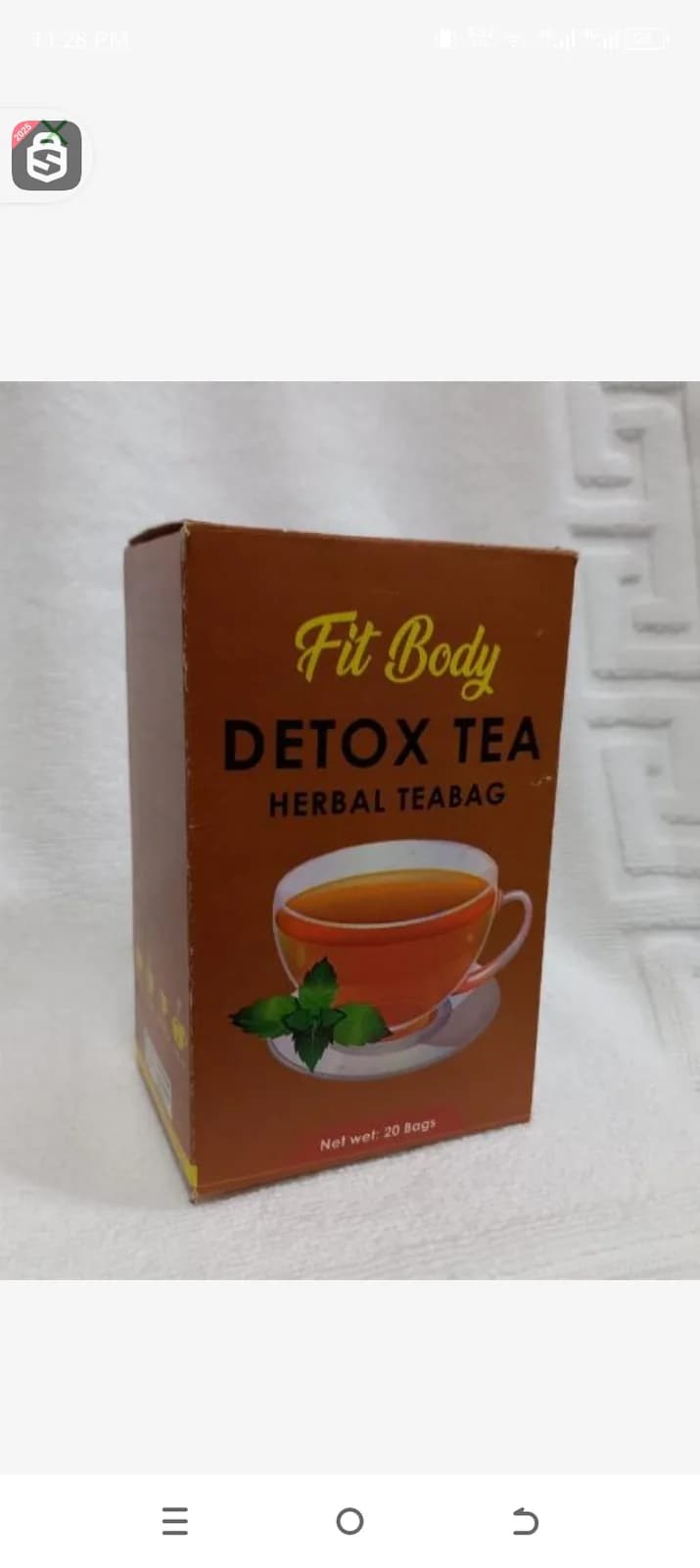 AHM fit body detox tea 25bags
