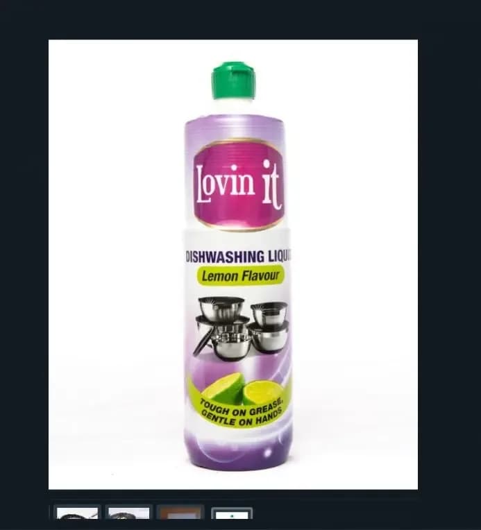 Lovin it Dishwashing Liquid Soap, Lemon Flavour 1L