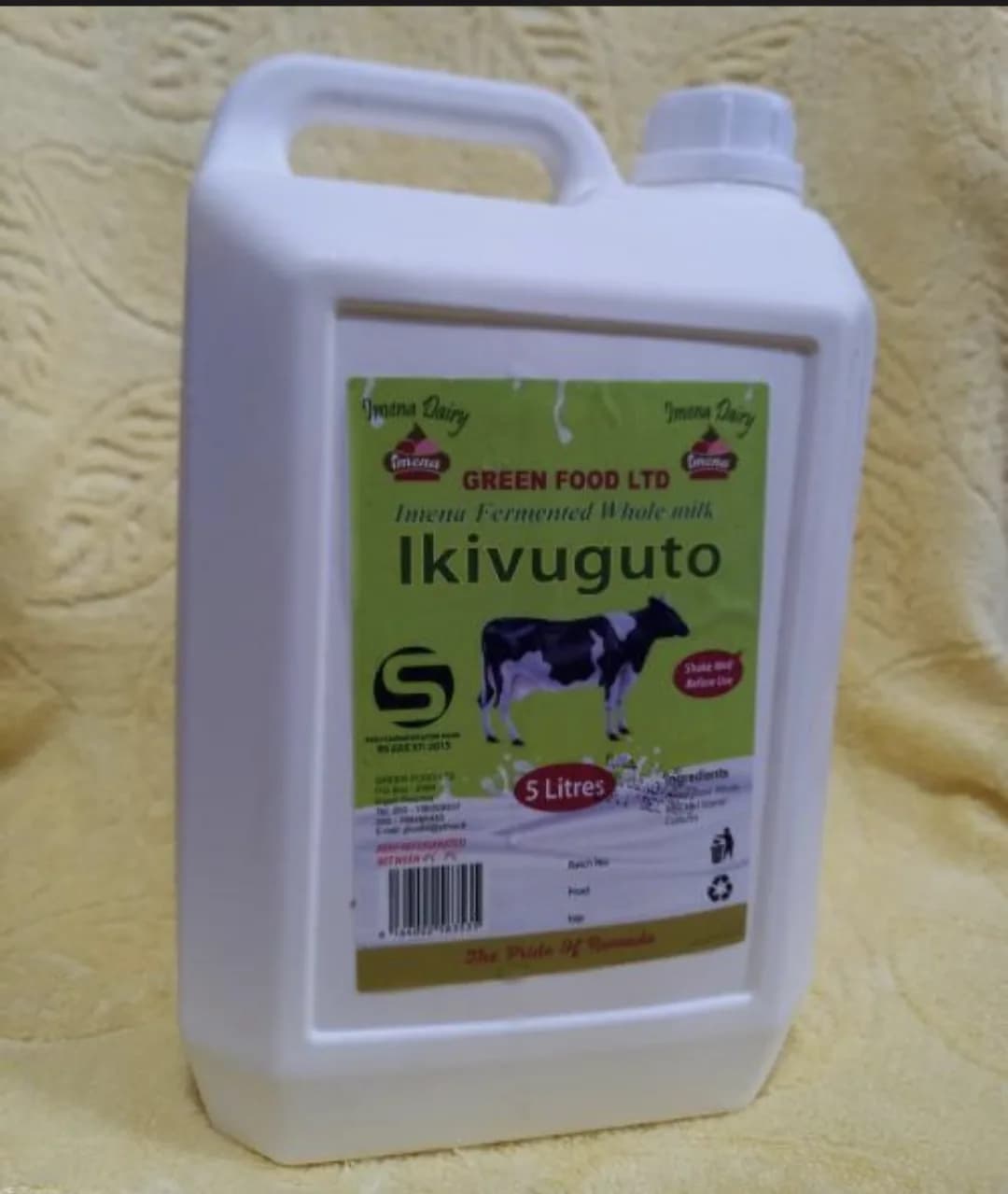 IMENA Fermented milk (Ikivuguto) 1L