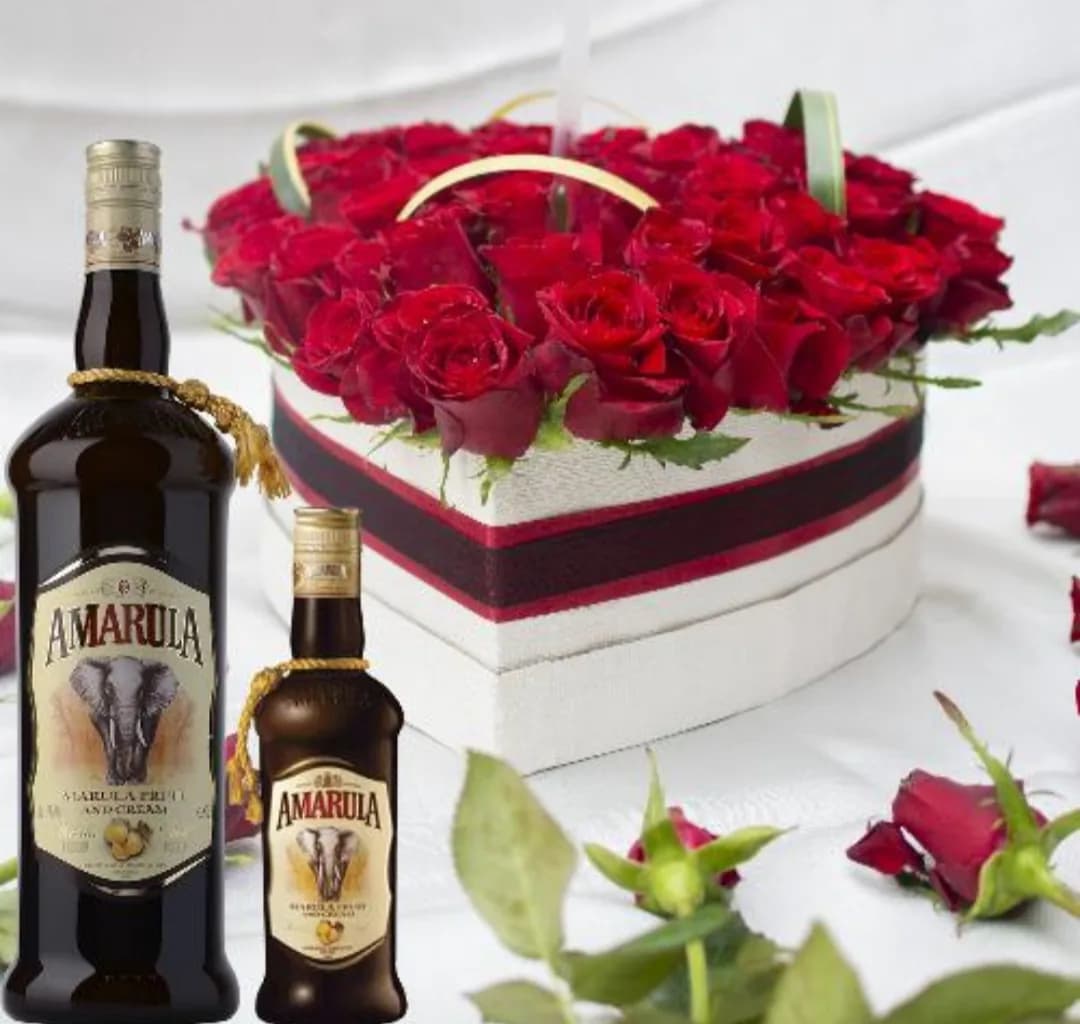 Small Special Bouquet with cream liquor of 37.5cl