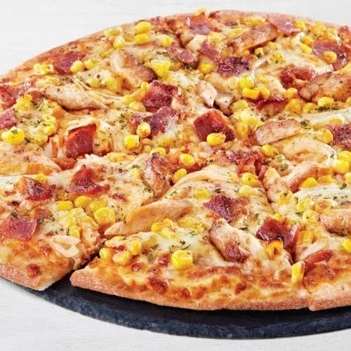CHICKEN MACON BBQ PIZZA LARGE