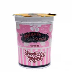 Masaka Farms Strawberry Yorghurt 400ml