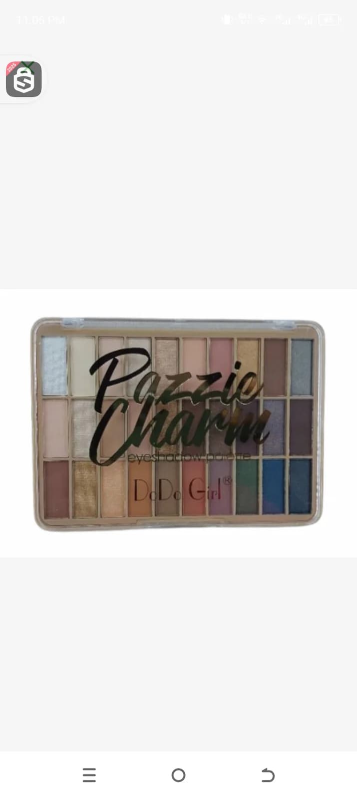 Pazzy charm eyeshadow palette