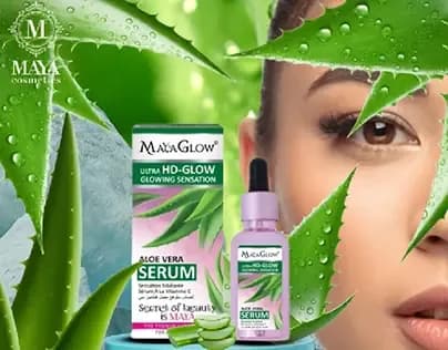 MAYA GLOW ULTRA HD GLOW ALOE VERA SERUM (30ML)