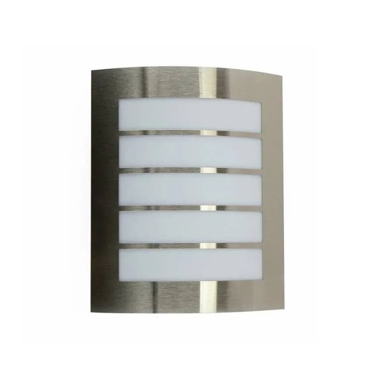 WALL LIGHT STAINLESS STEEL LED 8W IP44 LL 2004-50-DL-SS