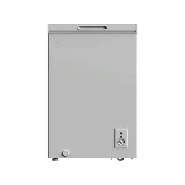 Mika FREEZER 199L, White Inner, Silver Grey, MCF199WSG