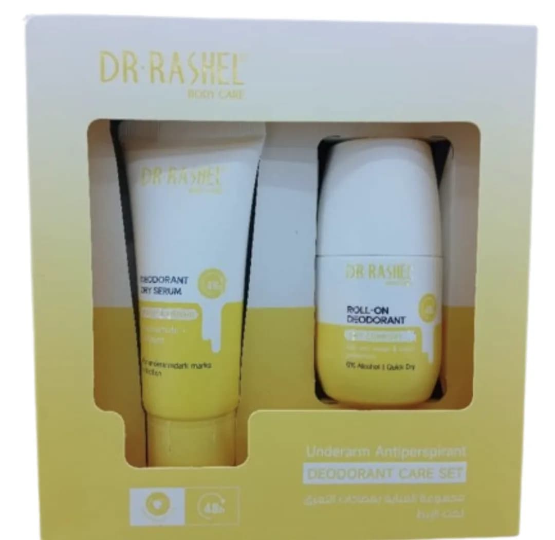 Dr.Rashel Dry Comfort Roll-on 50ml and Bright & Firming Deodorant Dry Serum 60m..