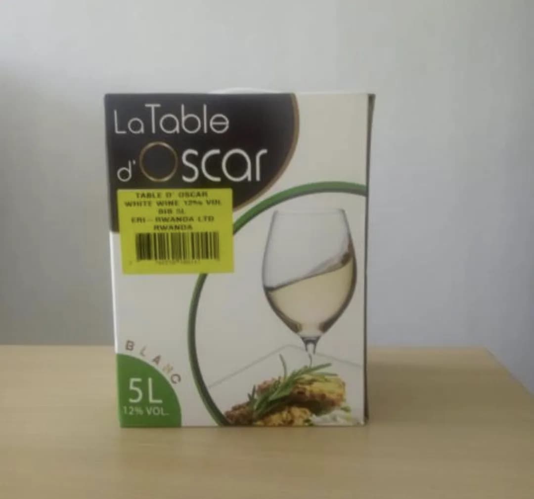 La Table d'Oscar White Wine 5L