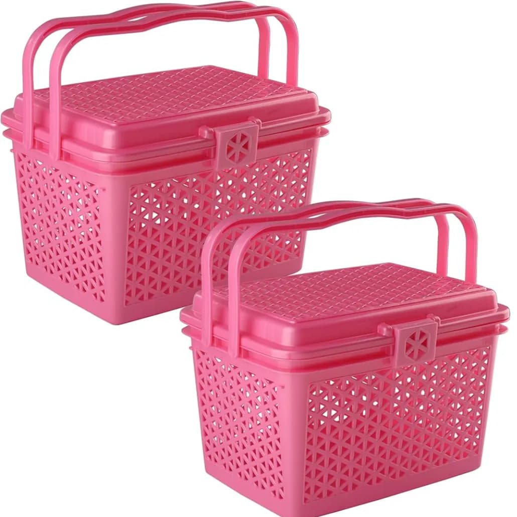 GROCERY BASKET WITH COVER