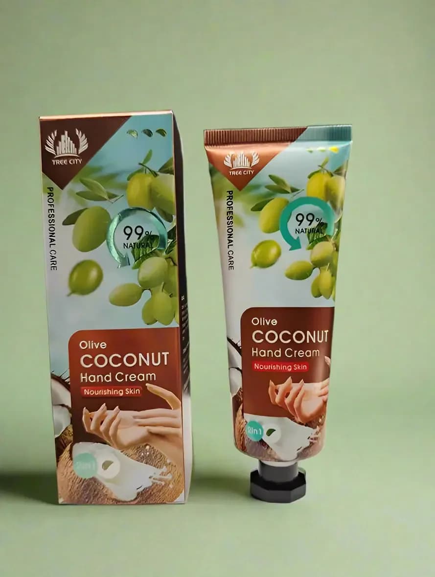 TREE CITY OLIVE COCONUT HAND CREAM (2 IN 1 ) 80G