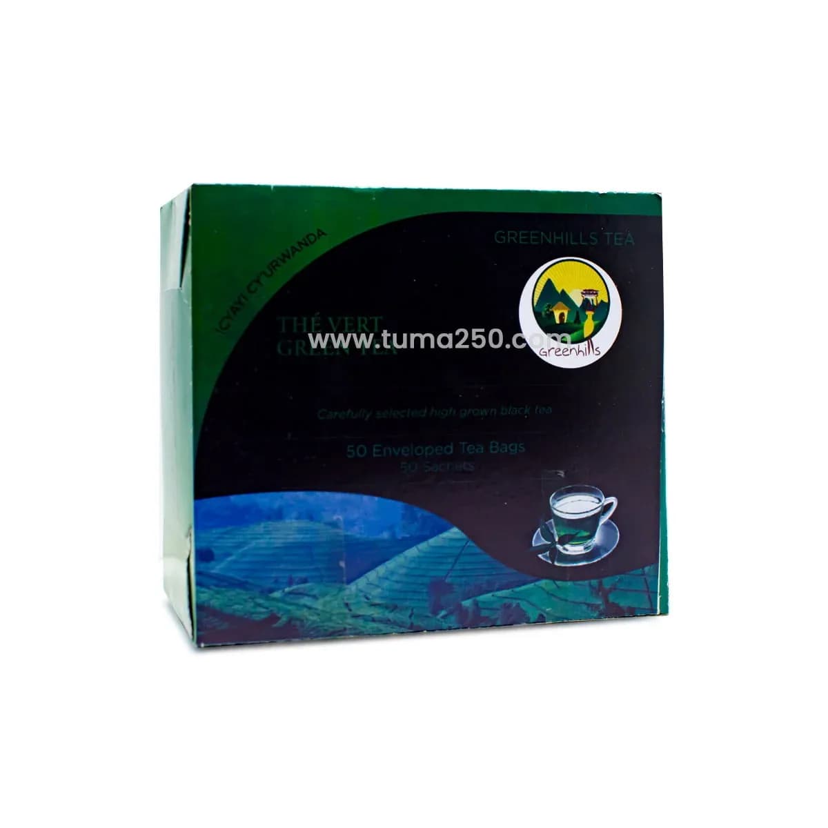 GreenHills Green Tea-50 tea bags