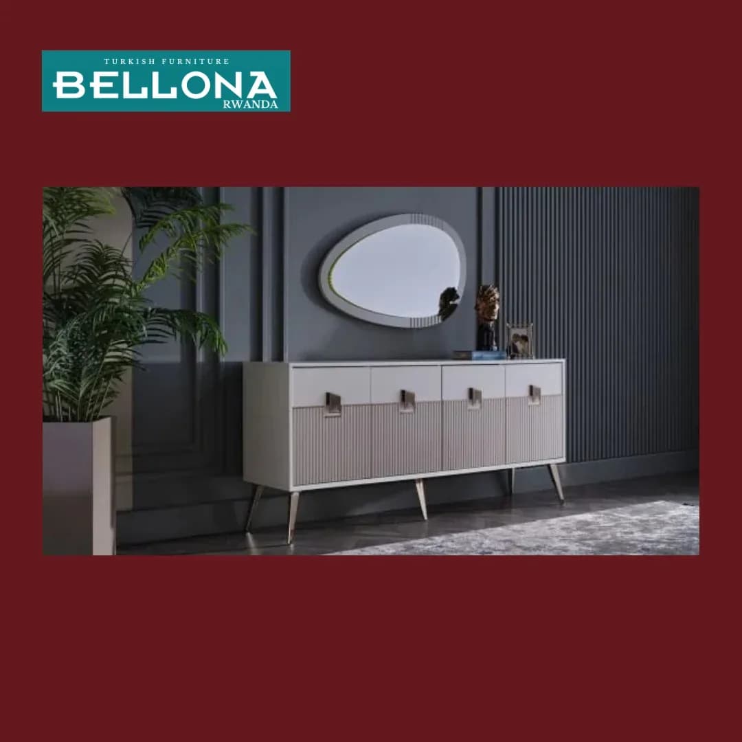 BELLONA NAPOLI CONSOLE SET (set: table+mirror)