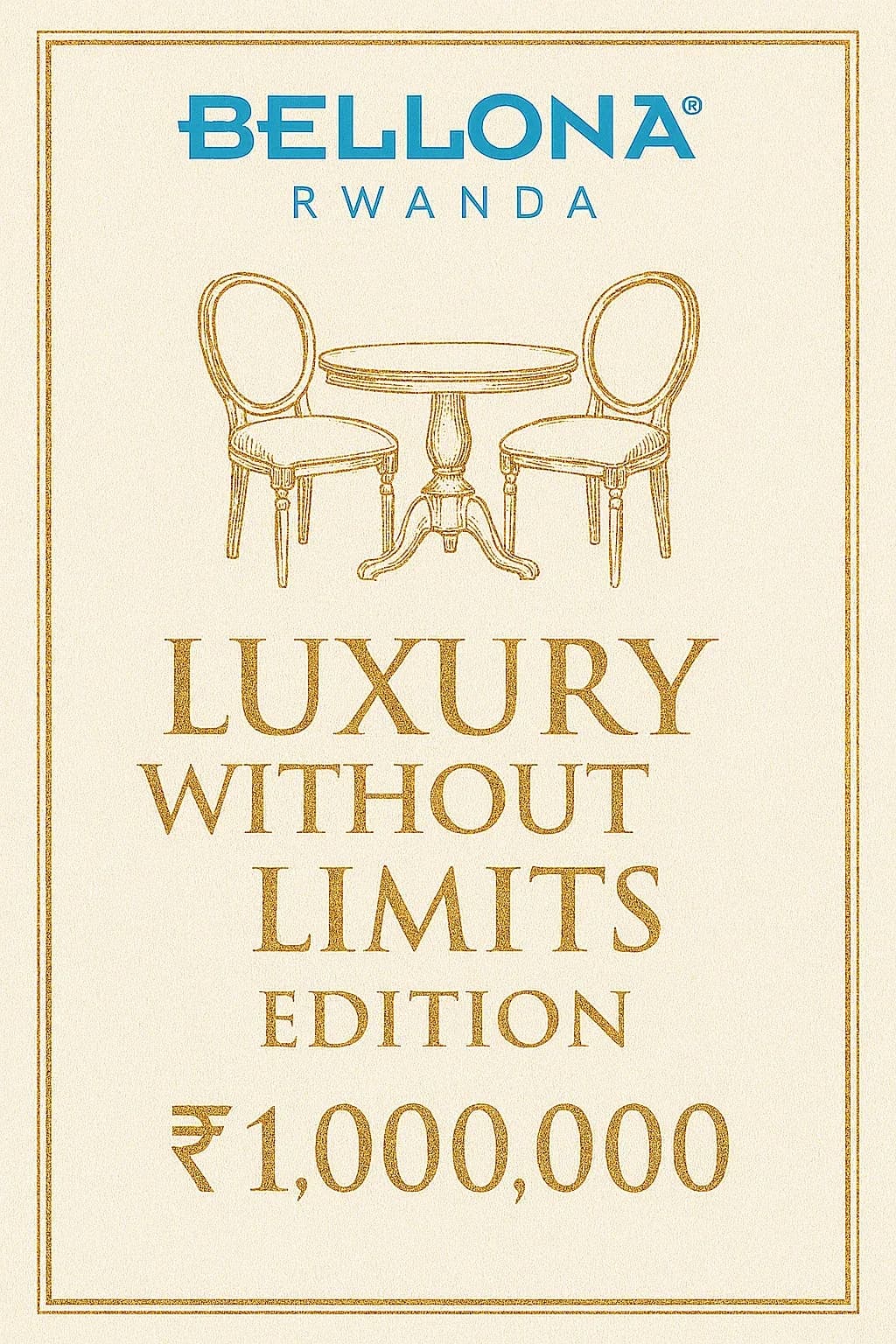 BELLONA Luxury Without Limits Edition-1.000.000 RWF