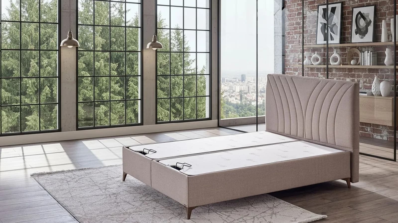BELLONA VERSO S STORAGE BED 160X200 CM