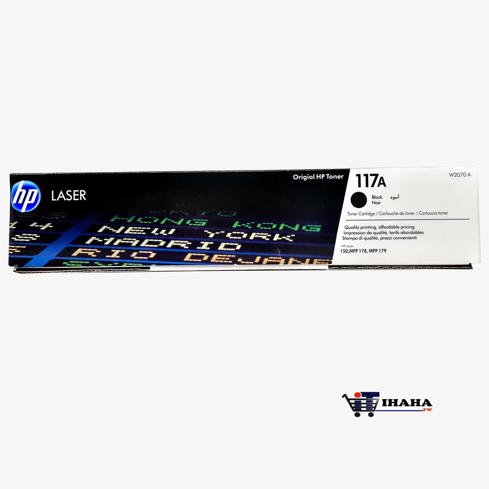 HP 117A Black Original Laser Toner Cartridge (W2070A)