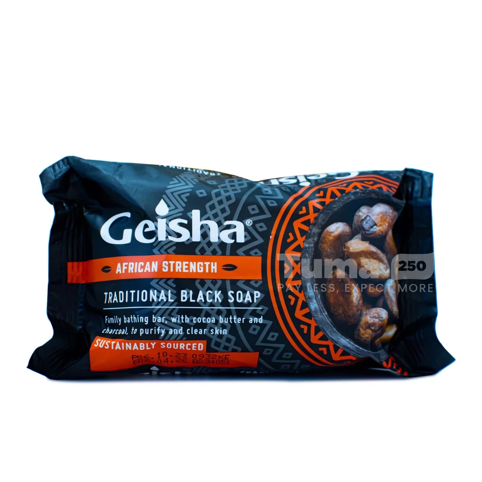 Geisha Traditional Black Family Bathing Bar Soap 200g
