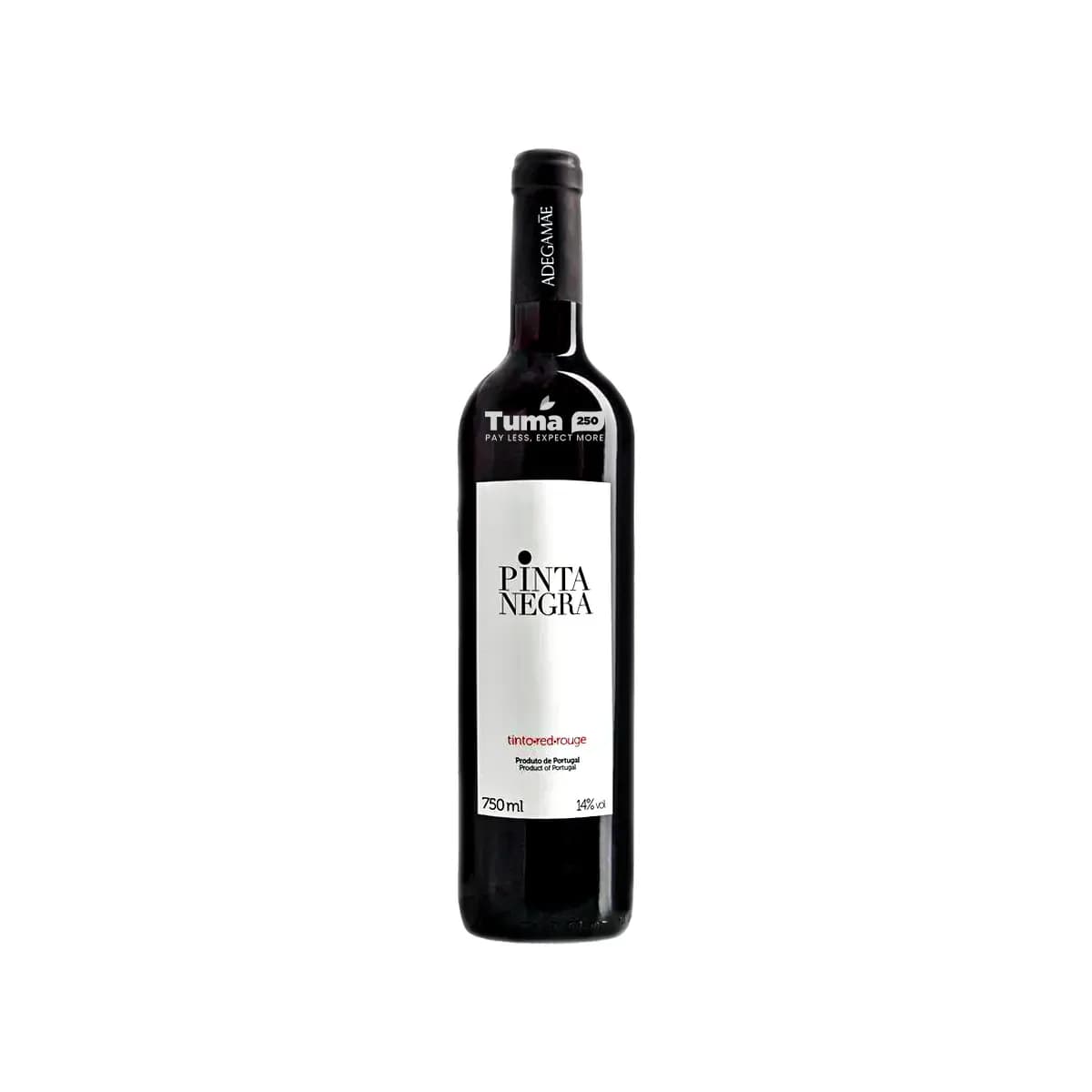 Pinta Negra Dry Red Wine / Vin Rouge 13.5%.Vol 750ml