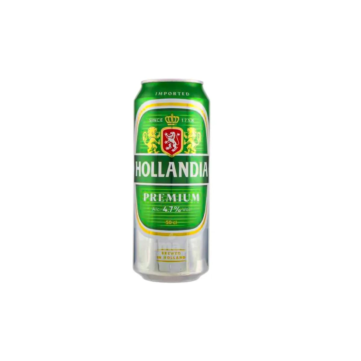 Hollandia Premium Beer Can(4.7vol) -500ml