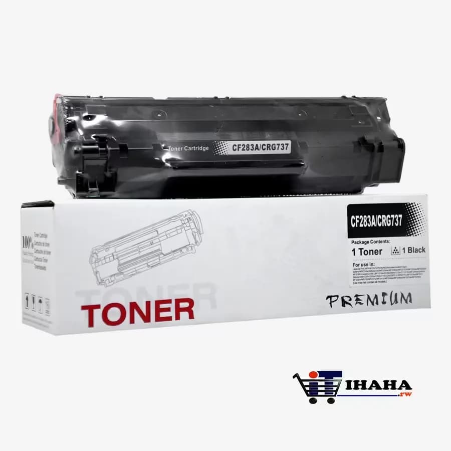 Premium Toner cartridge Black CF283A/CRG737