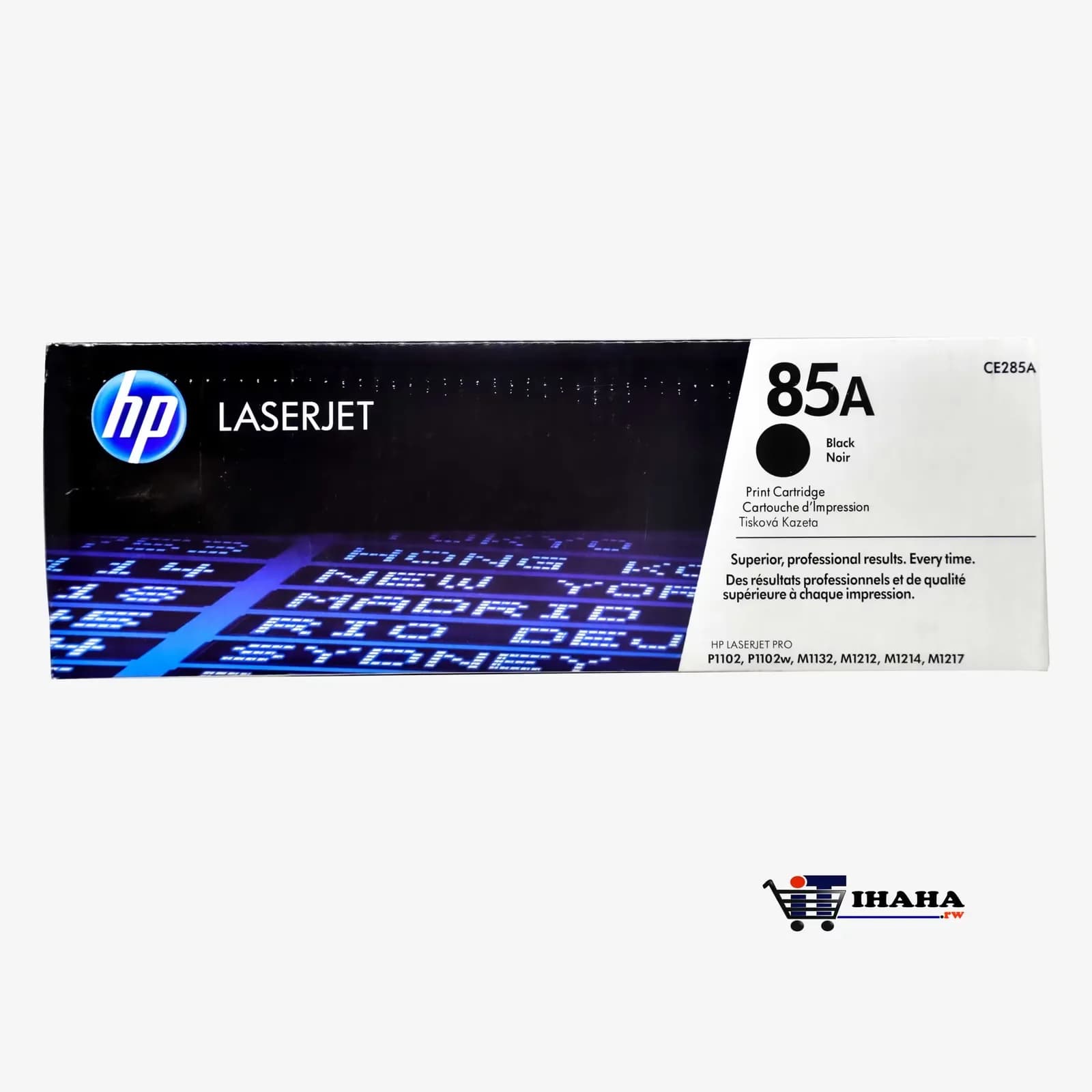 HP 85A Black Original LaserJet Toner Cartridge (CE285A)