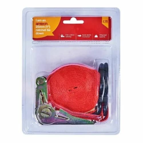 Ratchet Tie Down 50mm x 6m