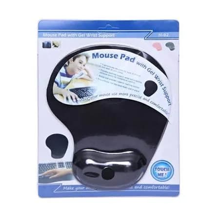 Mouse Pad with Gel Wrist Support