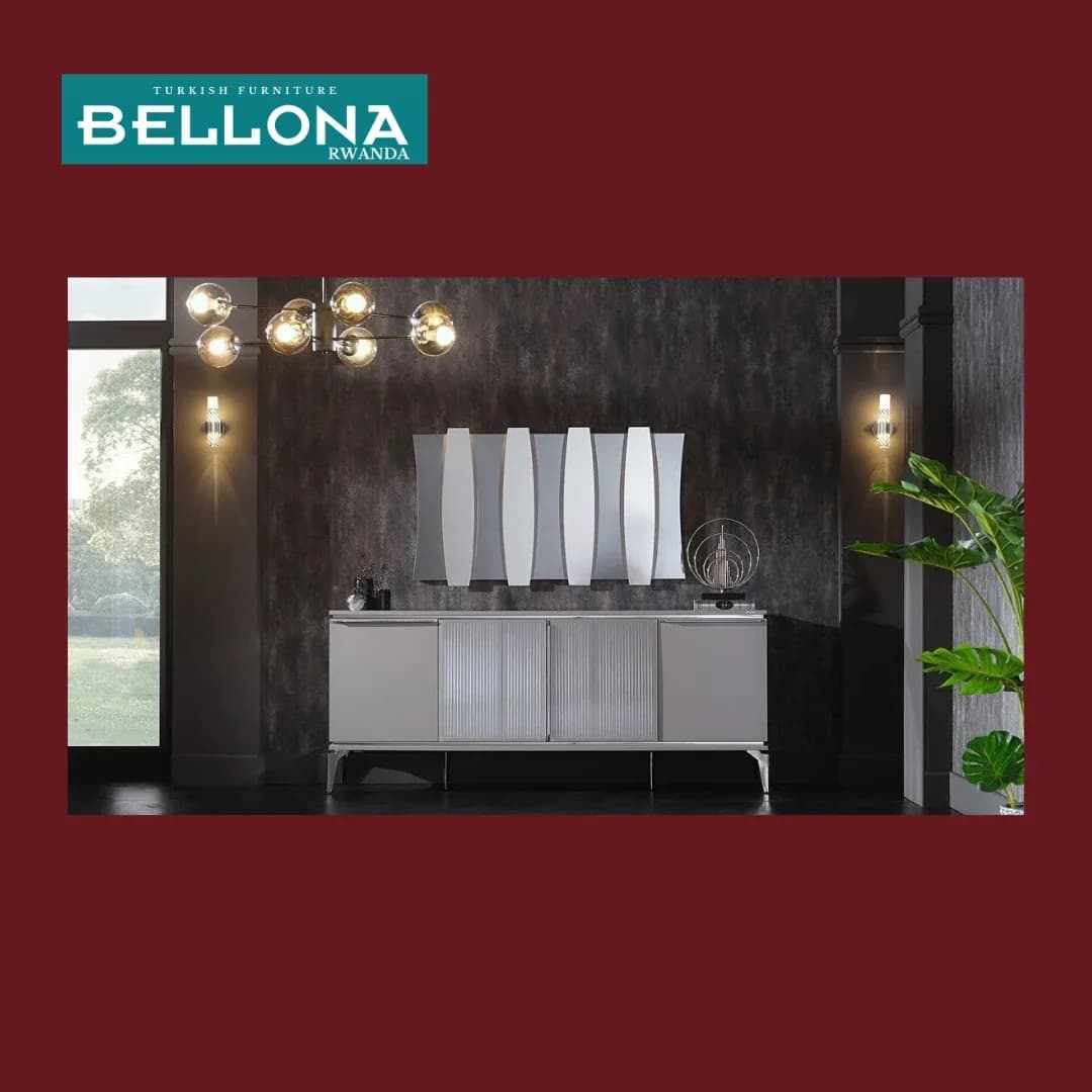 BELLONA LORETTO CONSOLE SET.(set:table+mirror)