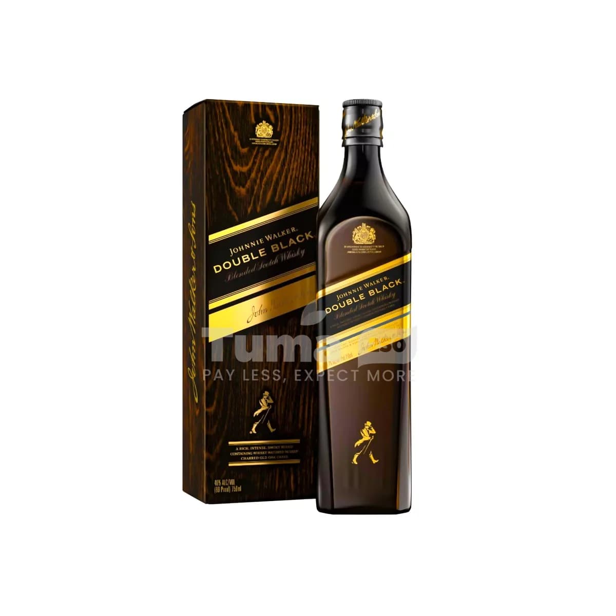 Johnnie Walker Double Black Blended Scotch Whisky 40%Alc.Vol. 1L
