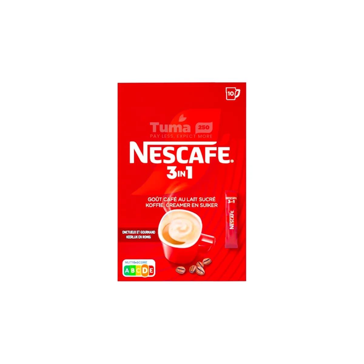 Nescafé 3in1 Creamy & Sweet Instant Coffee Sticks 10×15.5g (155g)