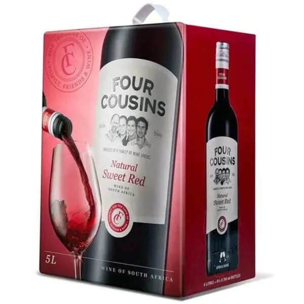 Four Cousins 5L Sweet Dry Wine