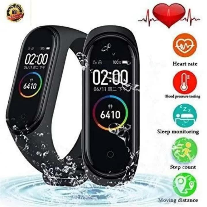 Silicone Wristband for Mi Band 3 4 5 6 Smartwatch Accessories