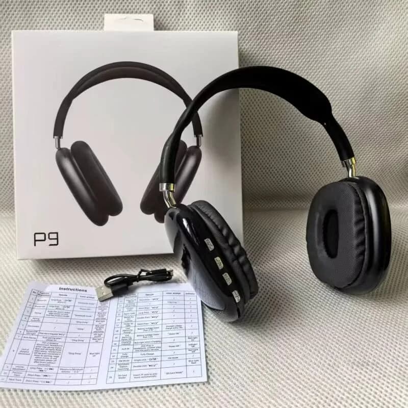 P9 Wireless Over Ear Bluetooth Headphones Bass Subwoofer Noise Cancelling Best Price Wholesale Available