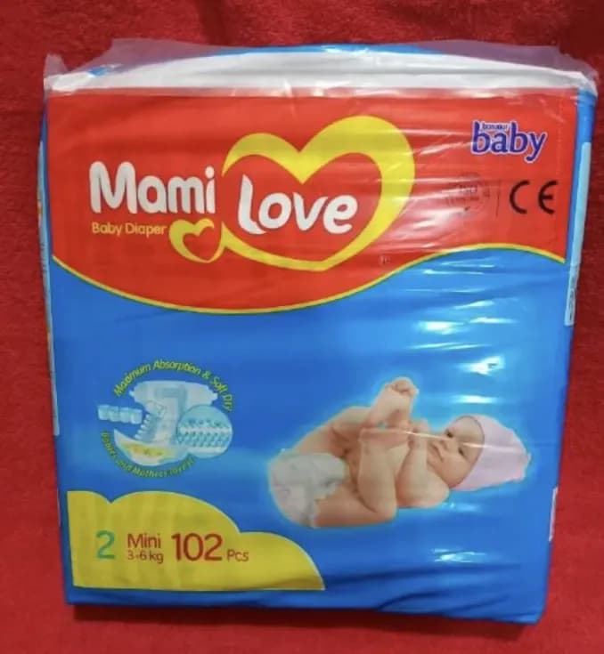 Mami Love Baby Diapers Soft Leak Protection