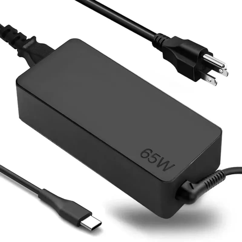 65W USB C Laptop Charger Fast Type C Adapter for HP Lenovo Thinkpad Dell Asus Acer Chromebook Yoga