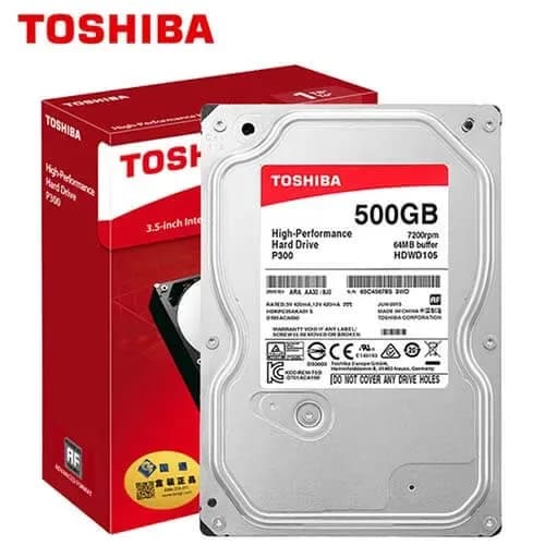 Toshiba Internal Hard Disk 500 Gb