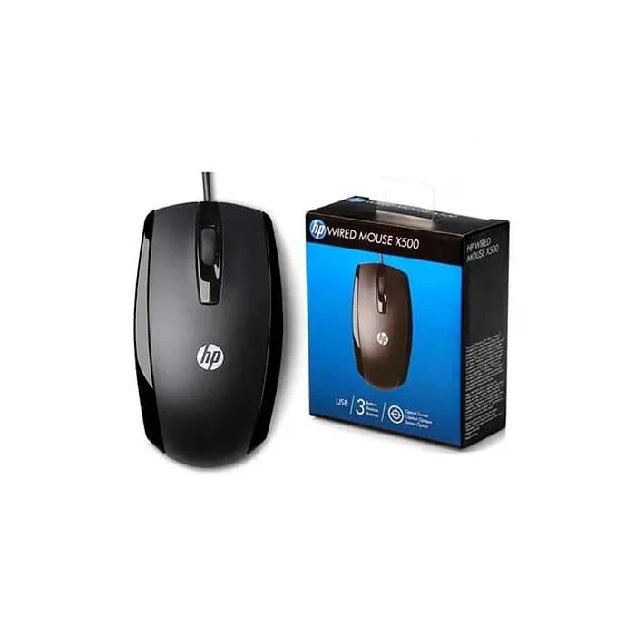 HP Wired Mouse X500 Original USB Mouse Best Price