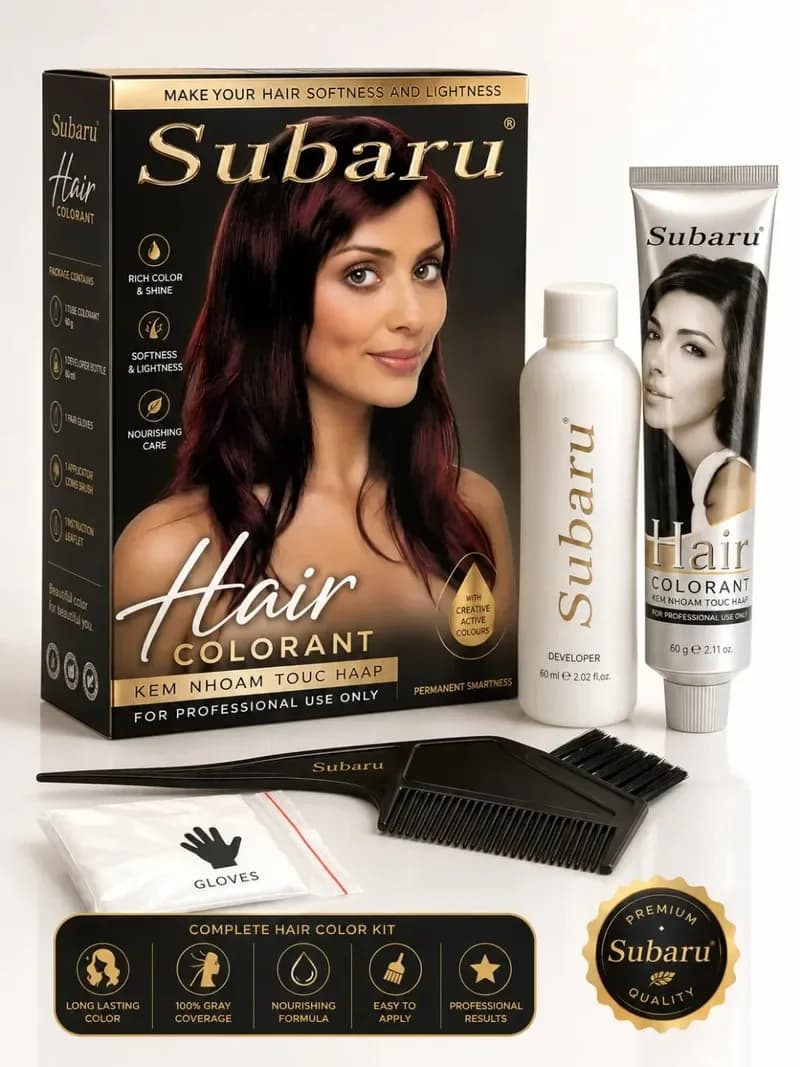 Subaru Hair Colorant Kit Professional Hair Dye