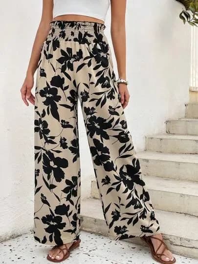 High Waisted Palazzo Pants