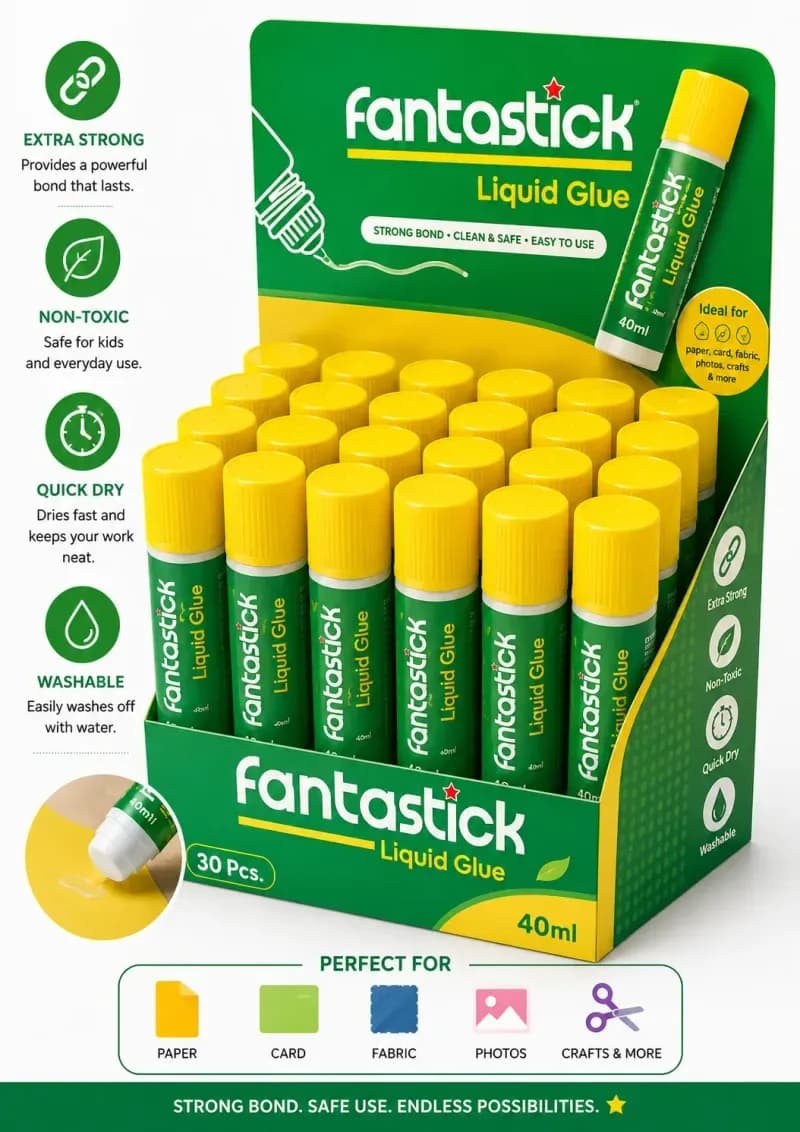 1PC Fantastic Liquid Glue School Office Adhesive
