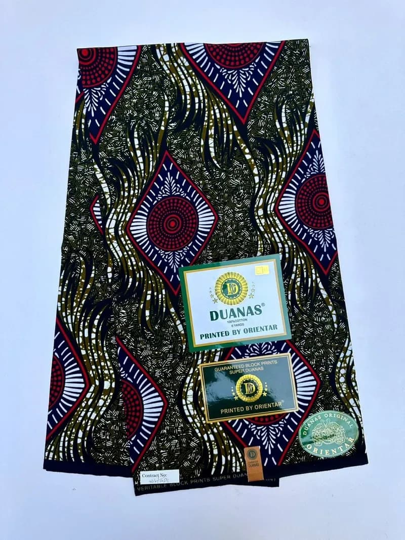 Kitenge African Fabric Vibrant Style