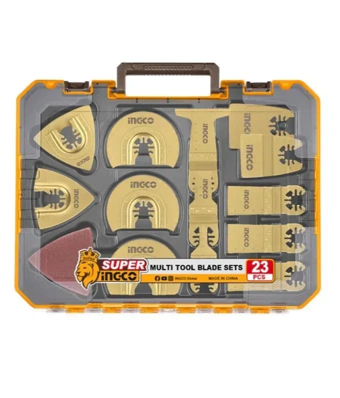 Ingco 23PCS Oscillating Multi Tool Blade Set Wood Metal Grout