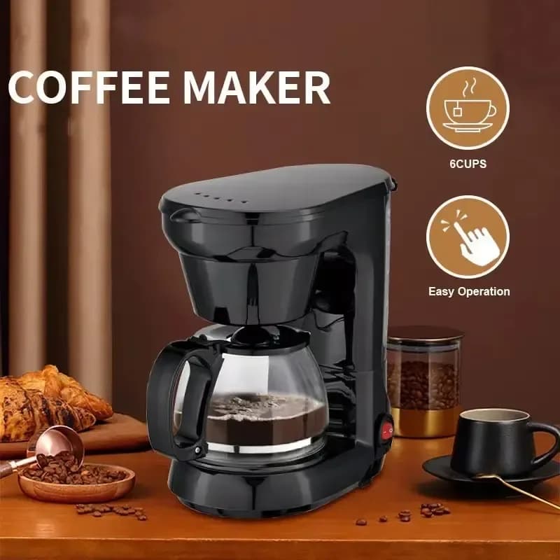 Electric Coffee Maker 750ML Automatic Drip Coffee Machine with Thermal Insulation Buy Online Egura Rw
