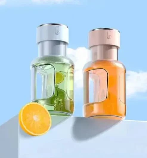 Portable Cordless Electric Juicer Plastic