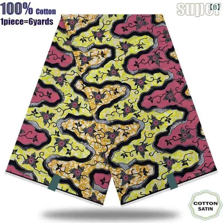 Kitenge African Fabric Vibrant Style 2