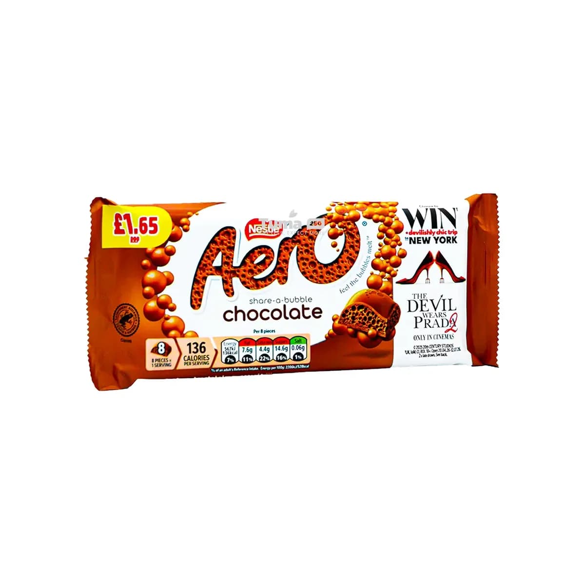 Nestle Aero Chocolate 90g